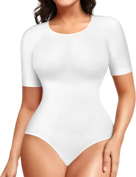 BRABIC Womens Bodysuit Shapewear for Tummy Control Seamless Sleeveless Tank Tops Body Shaper