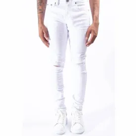 Serenede - Everest Peak Jeans - White