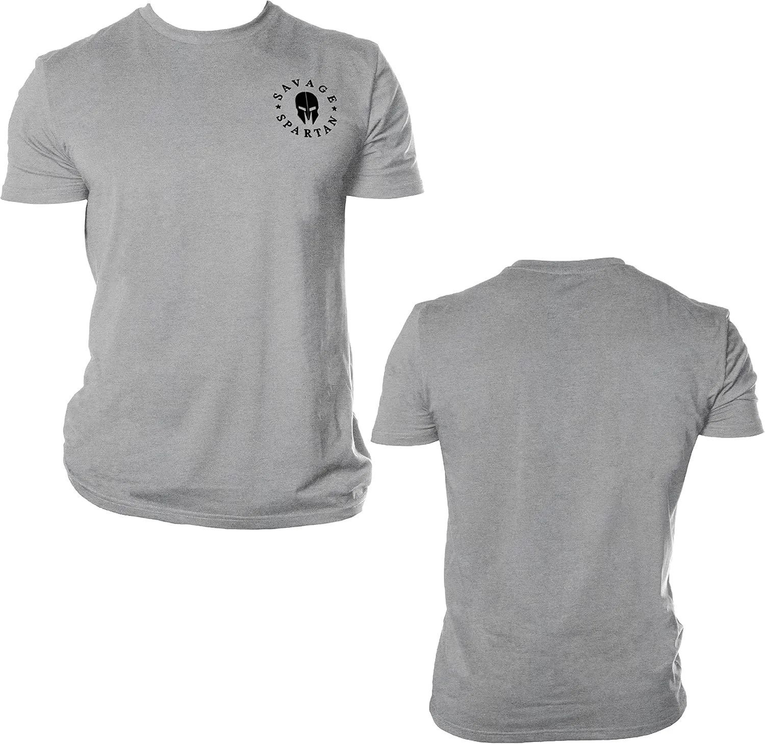 T-Shirt for Men - American Warrior Helmet Athletic Tee