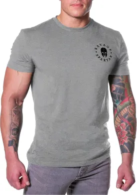 T-Shirt for Men - American Warrior Helmet Athletic Tee